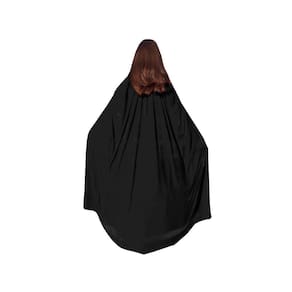 Capa Luxo Veludo Adulto Fantasia Halloween Cosplay Bruxa Mago Drácula Vampiro Bruxo Festa Noite do Terror Zumbi Dia das