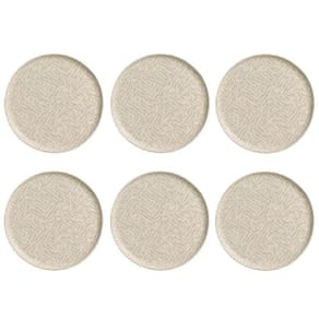 Conjunto De Pratos Rasos 06 Peças Bio Luar Porto Brasil