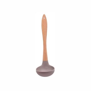 Concha Em Madeira Com Silicone 30cm Cinza Haüskraft