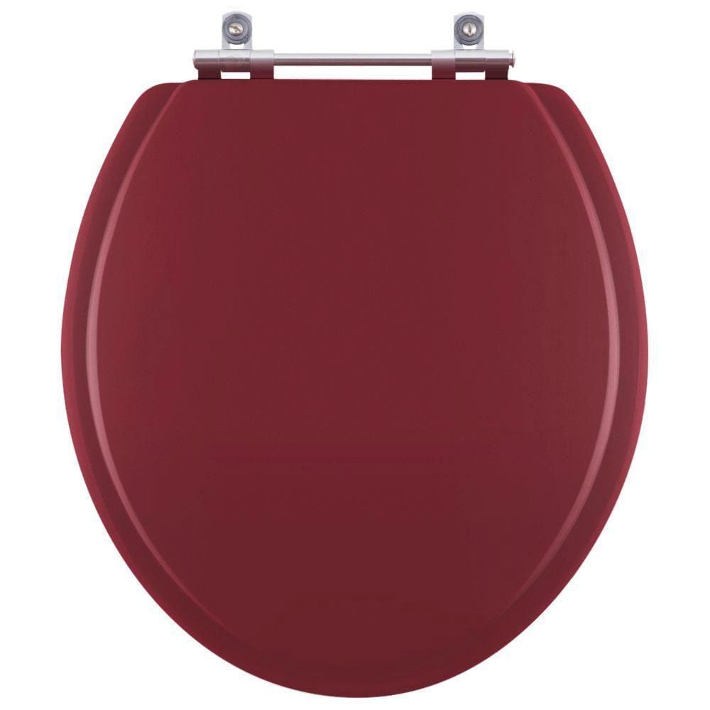 Assento Sanitário Convencional / Oval Bordô para todas as Marcas