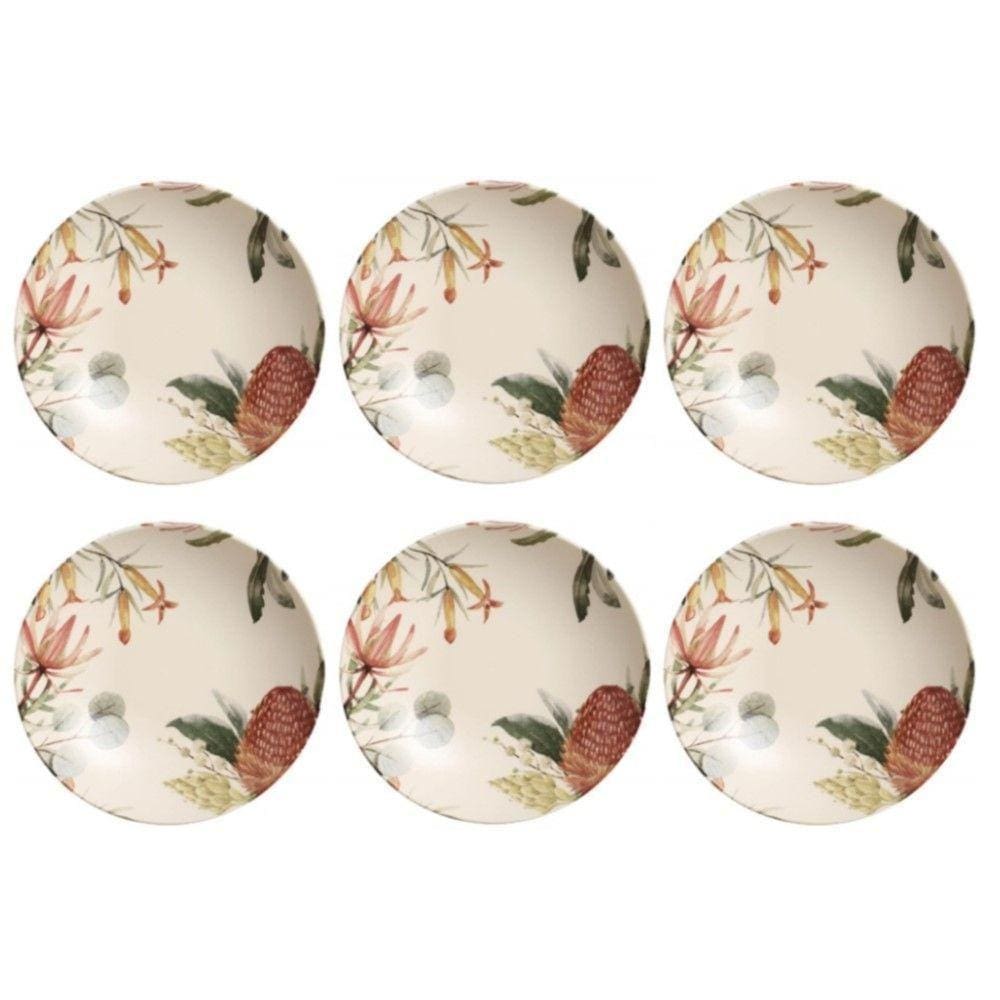 Conjunto De Pratos Fundos 06 Peças Coup Banksia Porto Brasil