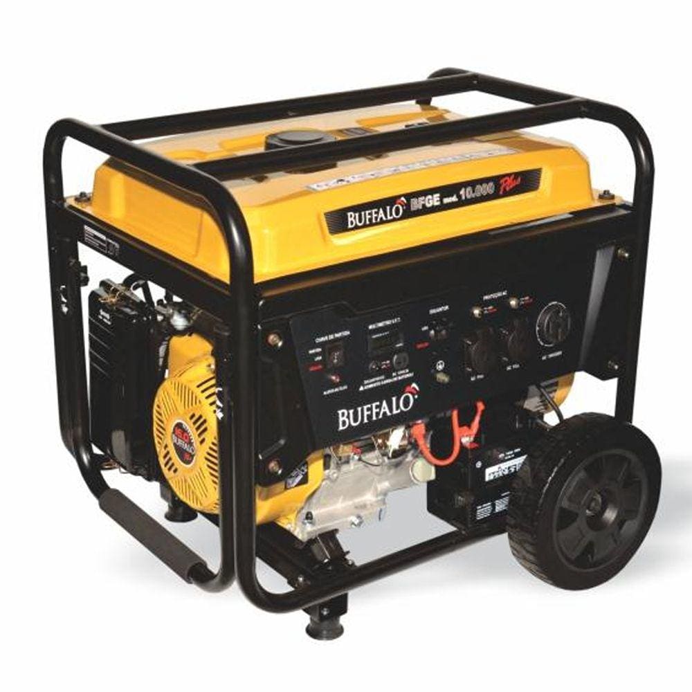 Gerador de Energia a Gasolina 10kva Buffalo Bfge 10.000 Plus 110v/220v
