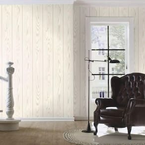 Papel de parede madeira branco - African Queen III