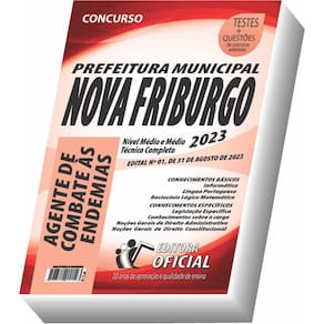 Apostila Prefeitura de Nova Friburgo - RJ - Agente de Combate às Endemias