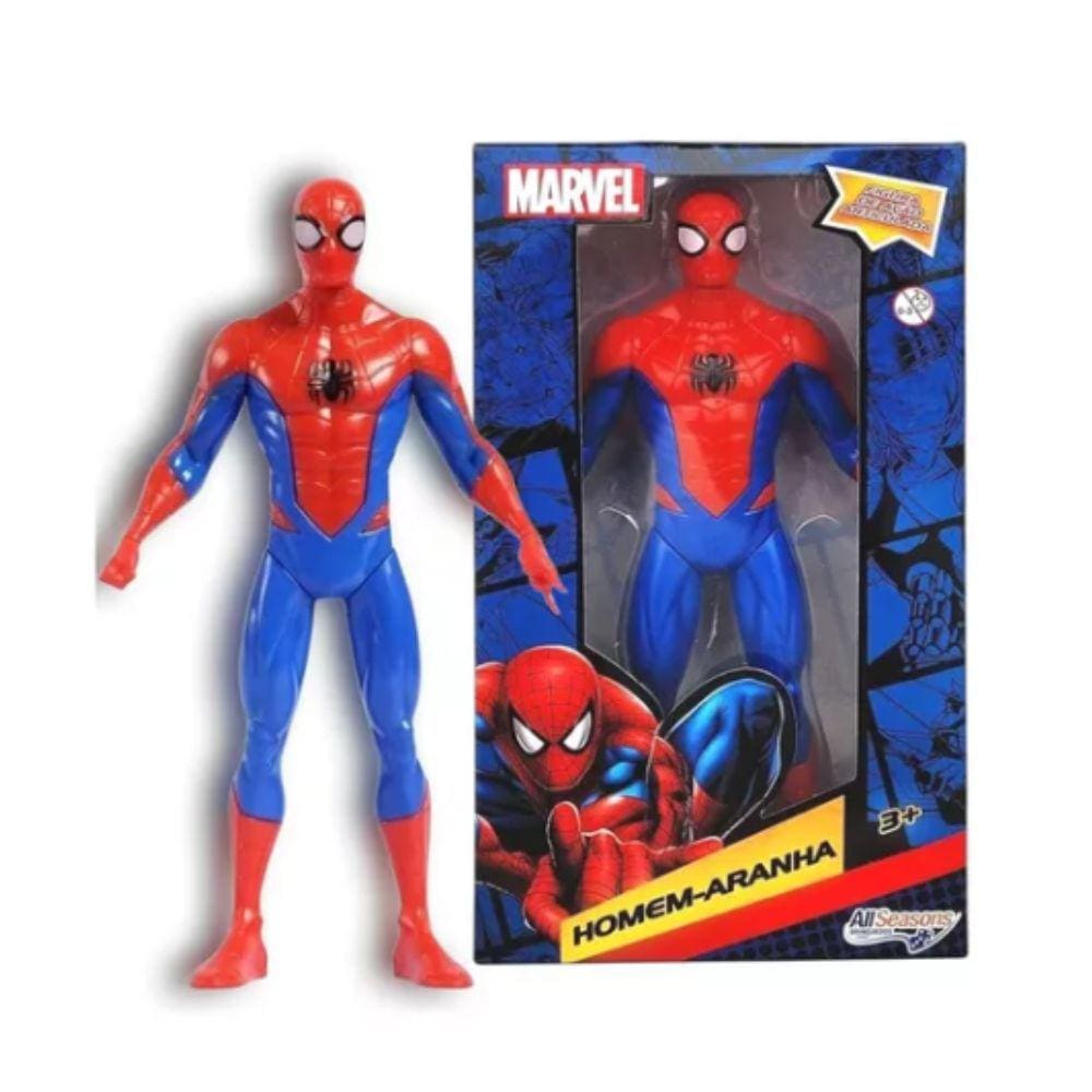 Boneco Super Herói Vingadores Brinquedo Articulado Homem Aranha Homem de Ferro Hulk Thor Presente Menino Dia das Criança