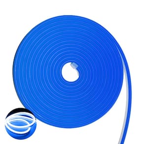 Mangueira Led Neon Alto Brilho 5 M Corte 2,5cm Flex 12v-Azul