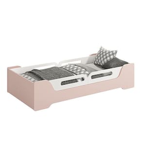 Cama Evolutiva Zaki, 2 Kits Proteção Lateral Usinada e Colchão D20 - Reller Móveis