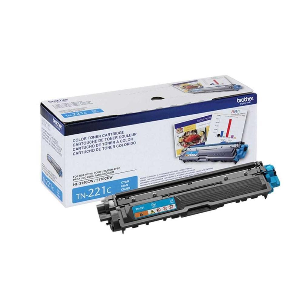 Cartucho Toner Brother TN-221C Ciano