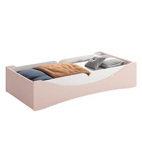 Cama Evolutiva Luna, 2 Kits Proteção Lateral Lisa e Colchão D33 - Reller Móveis