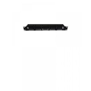 Passa Cabo P Rack Horizontal 1ux19 80mm Pto Max Eletron
