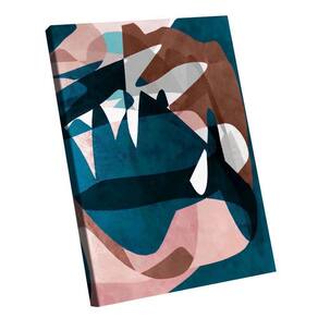 Quadro Abstrato Camuflado Br Artes Pequeno 60x40
