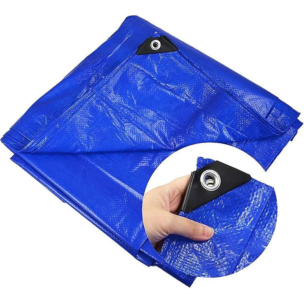 Lona Plástica 8x7 Metros Plástica Impermeável Cobertura Barraca Camping Obra Telhado Multiuso Starfer