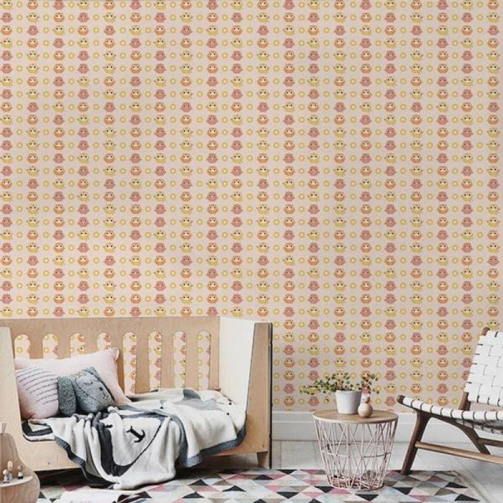 Papel De Parede Infantil Corujinhas