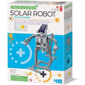 4M Green Science Solar Robot Kit - Green Energy Robotics, Eco-Engineering - STEM Toys Educational Gift for Kids &amp; Teens, Girls &amp; Boys (Embalag