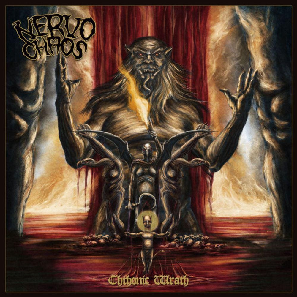 CD Nervochaos - Chthonic Wrath  (Slipcase)