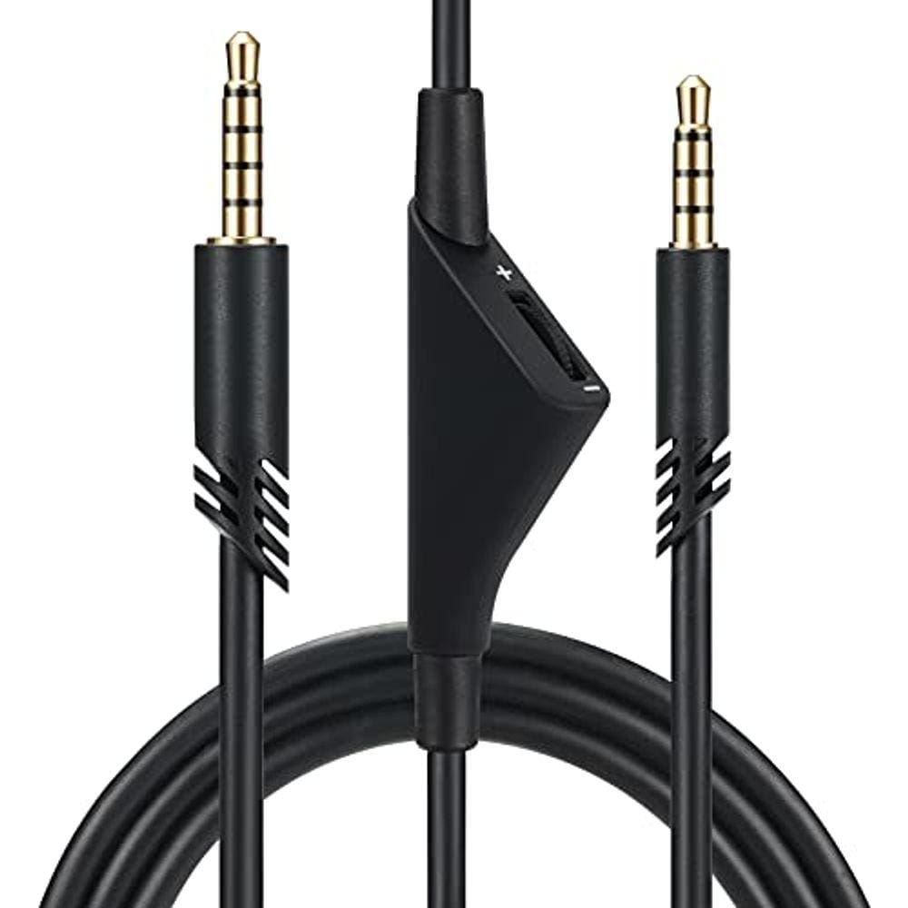 Cabo de substituição para fones de ouvido astro A40/A40TR/A10 Gaming, fio Aux com controle de volume 2,0 M 6,5 pés compatível com Xbox one PC Ps4 etc