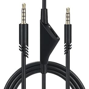 Cabo de substituição para fones de ouvido astro A40/A40TR/A10 Gaming, fio Aux com controle de volume 2,0 M 6,5 pés compatível com Xbox one PC Ps4 etc