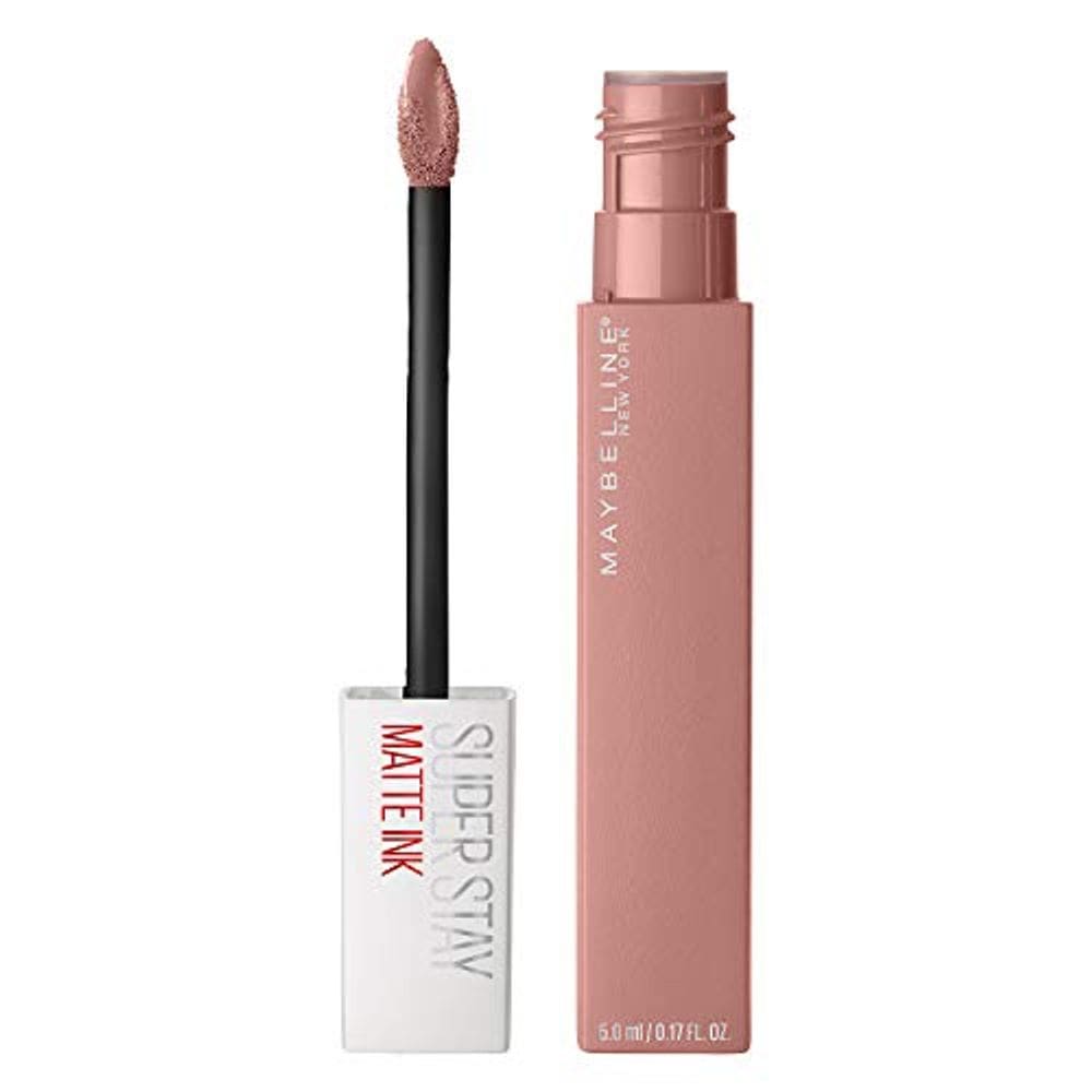 Batom líquido matte superstay Maybelline New York, tom Poet, 0,17 onças