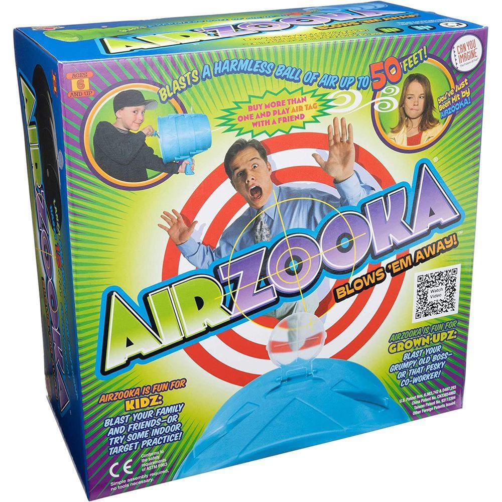Brinquedo Airzooka (Preto/Prata) - Você Consegue Imaginar