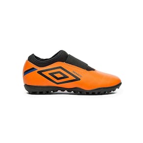 Chuteira Umbro Sense Society Juvenil Laranja