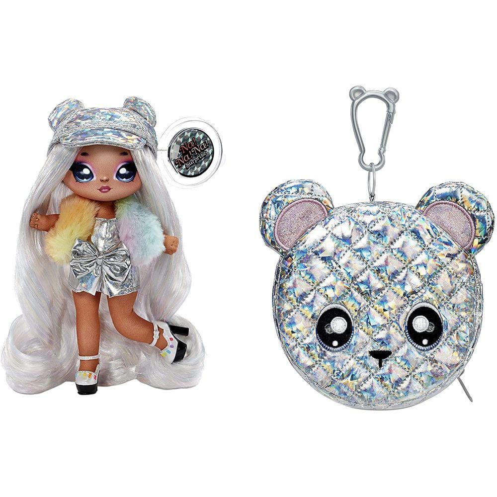 Boneca MGA Glam Ari - Prateado e Chapéu de Urso