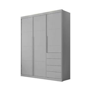 Guarda Roupa Infantil Bebê Pérola 4 Gavetas 3 Portas CZ