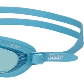 Óculos Natação Speedo Slide Azul Caribe Lente Azul - Unissex