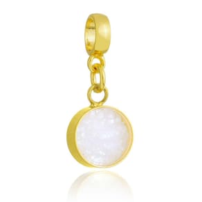 Berloque Sal Grosso Pandora Banhado a Ouro 18k