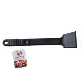 Escova Limpa Grelha de Aço com Raspador Churrasqueira Forno