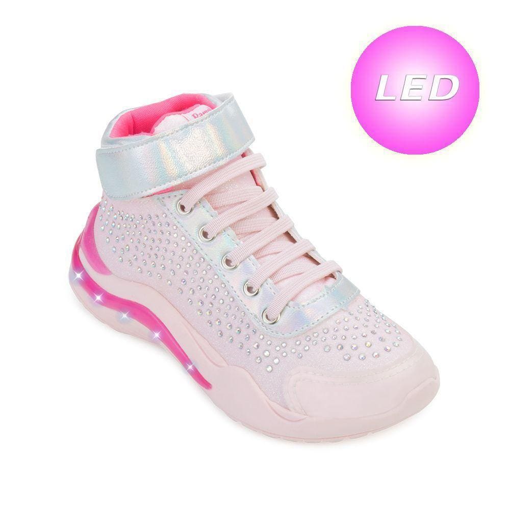 Tênis Botinha Led Pampili Infantil PP23-68302