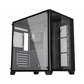 Gabinete Gamer K-Mex Space ATX P2R4 - Lateral e Frontal em Vidro Temperado - USB 3.0 - ATX - Preto