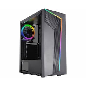 Gabinete Gamer Gamemax Infinit M908 Branco 3 Fans Led Rgb