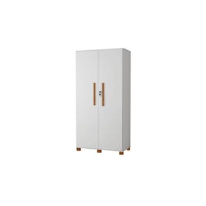 Multiuso 2 Portas Com Chave Para Quarto Branco