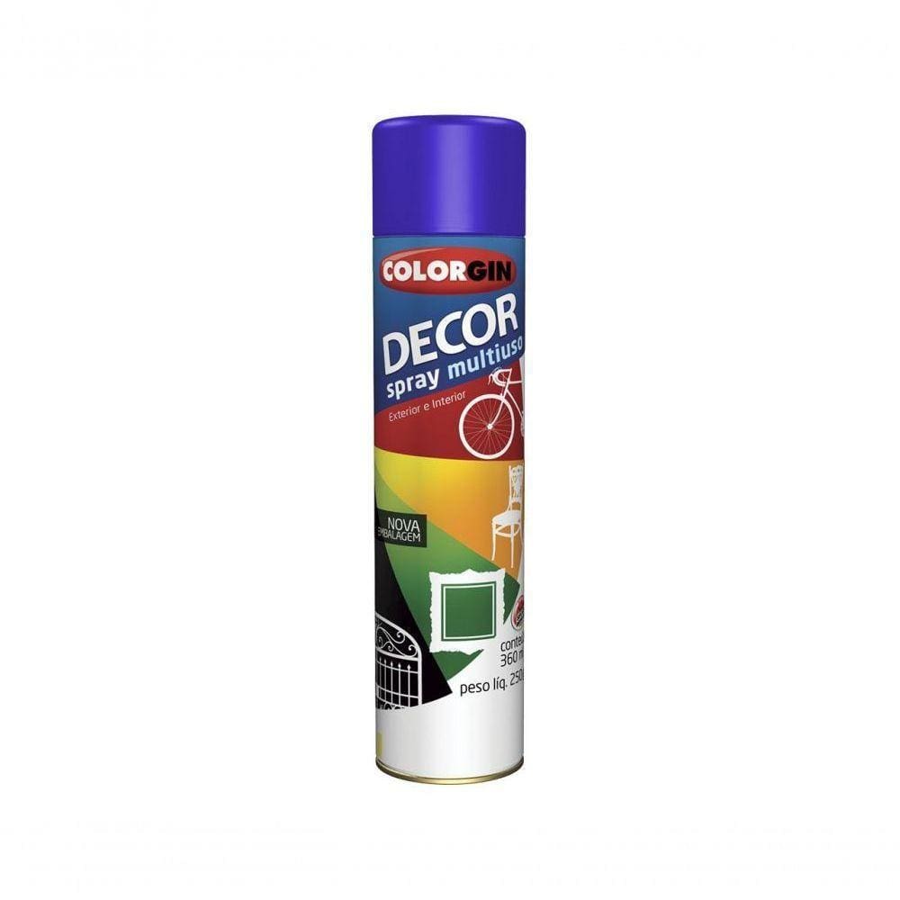 Tinta Spray Colorgin Azul Colonial (Nr23-Onu 1950) C/6Pcs