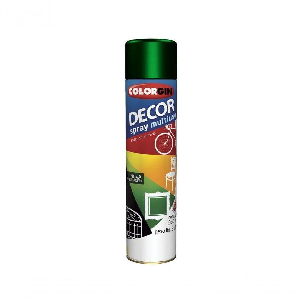 Tinta Spray Colorgin Verde Folha (Nr23-Onu 1950) C/6Pcs
