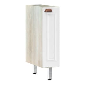 Balcão De Cozinha S/ Tampo 20cm 1 Porta Agatha Legno Crema