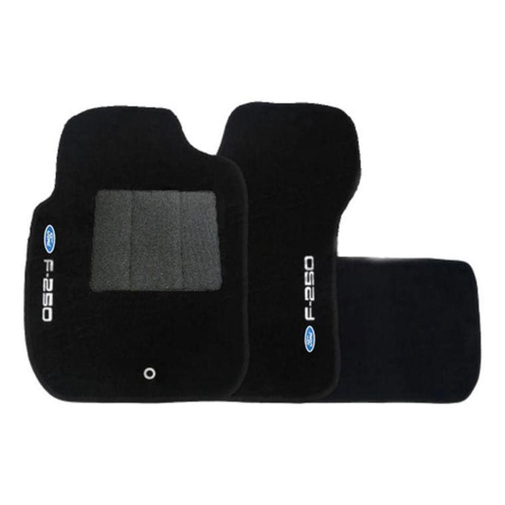 Jogo De Tapete Automotivo F-250 2002 Carpete Base Pinada