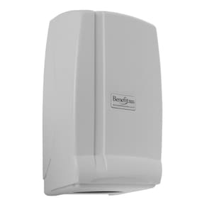Dispenser para papel higiênico interfolhado branco h22