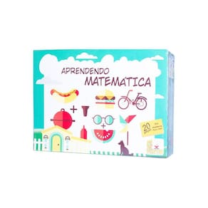 Jogo Aprendendo Matemática 20 Peças Infantil Didático