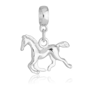 Pingente Berloque Cavalo Pandora Banhado a Prata 925
