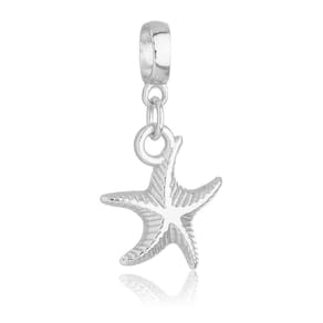 Pingente Berloque Estrela do Mar Pandora Banhado a Prata 925