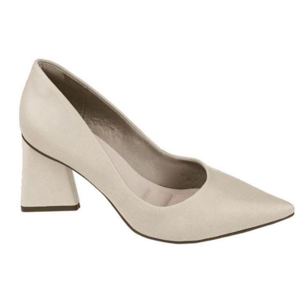 Sapato Feminino Bebece Scarpin Salto Geomeotrico