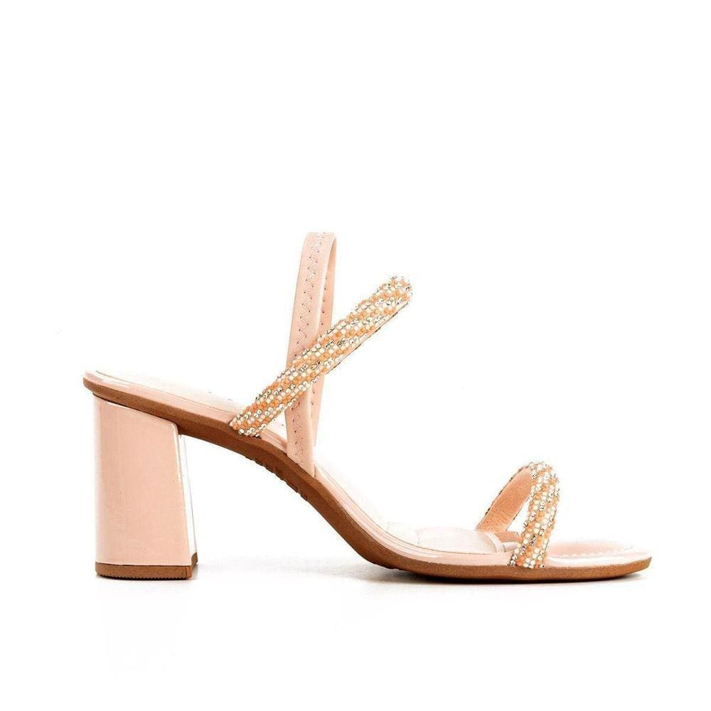 Sandália Feminina Dakota Tiras Brilhantes