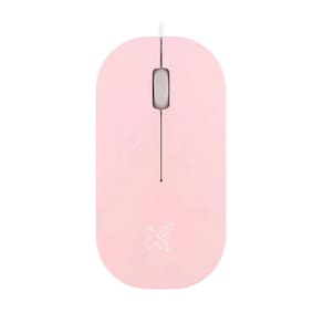 Mouse USB Maxprint Surface - 1200dpi - Rosa - 60000136