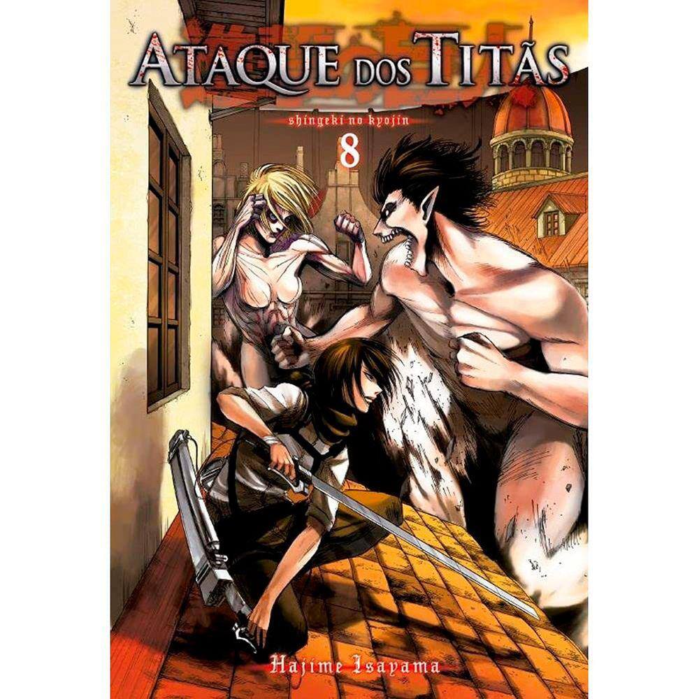 Ataque Dos Titãs Shingeki No Kyojin Mangá Vol. 21 Português