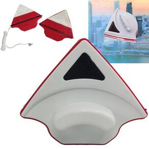 Limpa Vidro Limpador Magnetico Vidraça Janela Aquario Porcelana Dupla Face Ima Resistente