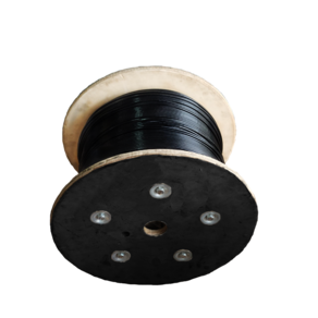 Cabo de Aço para Academia 1/8" 6x19 Revestido em Nylon 6 Preto - 500m