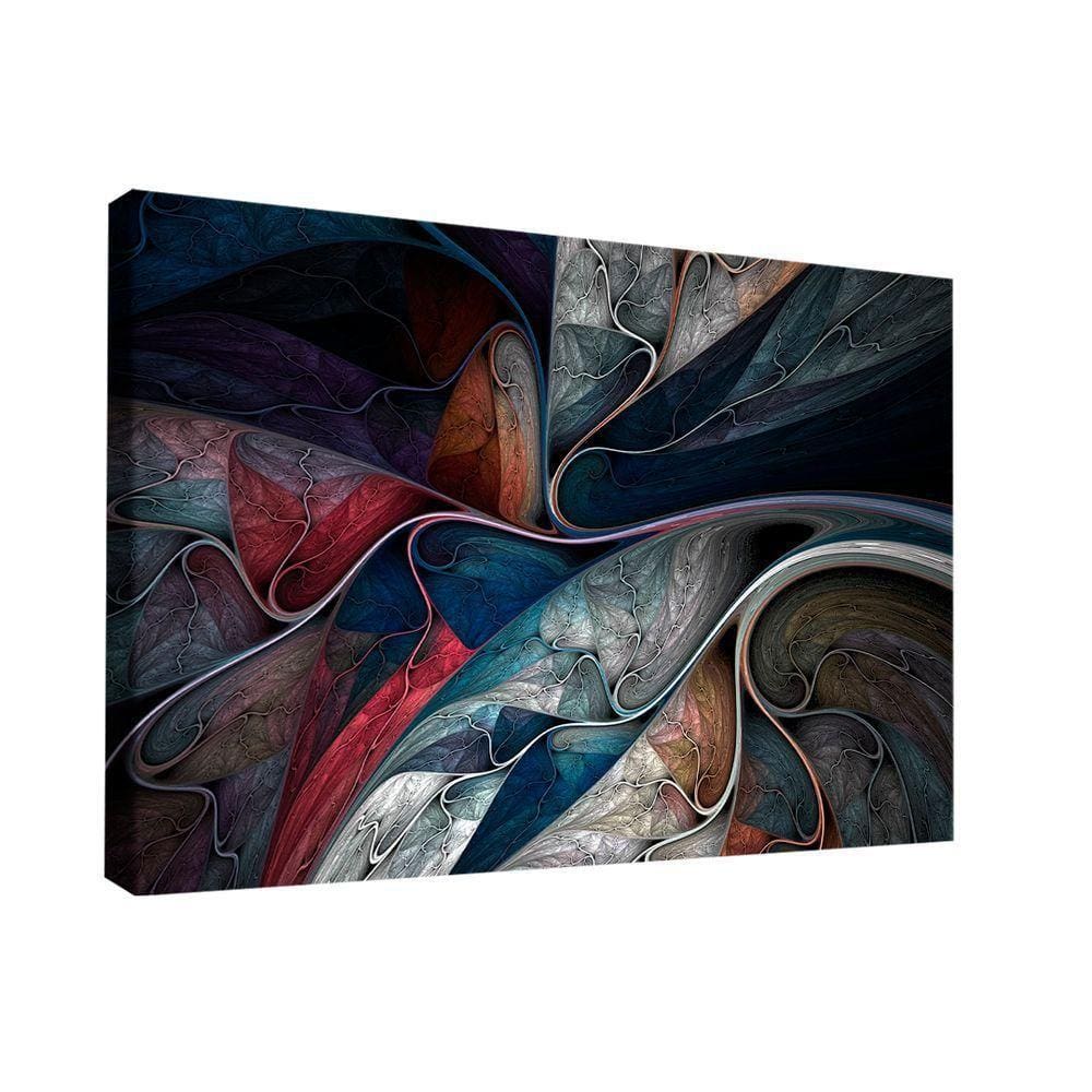 Quadro Ilustração Abstrata Br Artes Grande 118x78