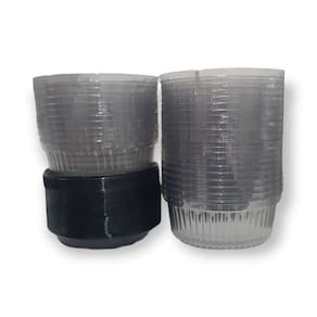 Embalagem para 500g G35MA Preta com Tampa Alta Galvanotek c/50 un