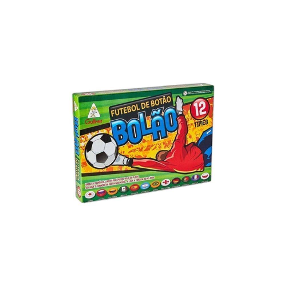 Brinquedo Jogo Futebol Club Gulliver 2 Times Seleções Brasil X